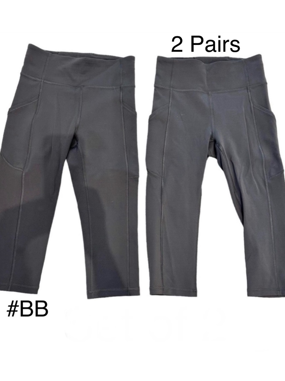 Lululemon Cropped Leggings (Set of 2)
